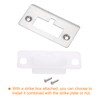 sourcing map Door Strike Plate, 76 mm x 40 mm,