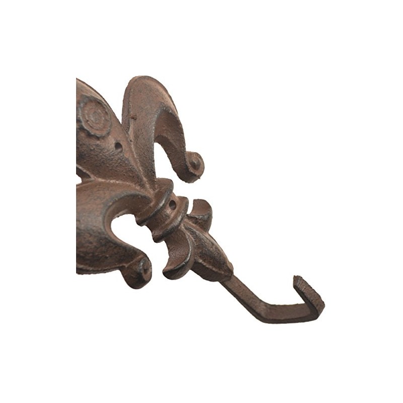 Cast Iron Fleur De Lis Hook