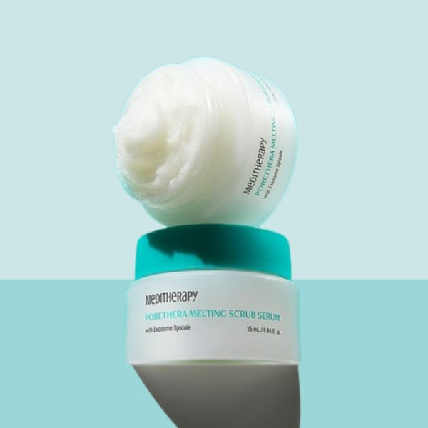 Meditherapy Porcera Melting Scrub Serum 25ml x 2, Pore Cleansing