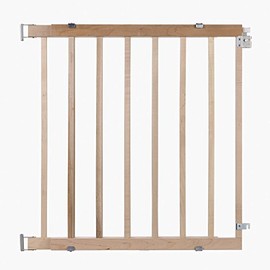 North States White 30 in. H x 28-42 in. W Wood Child Safety Gate