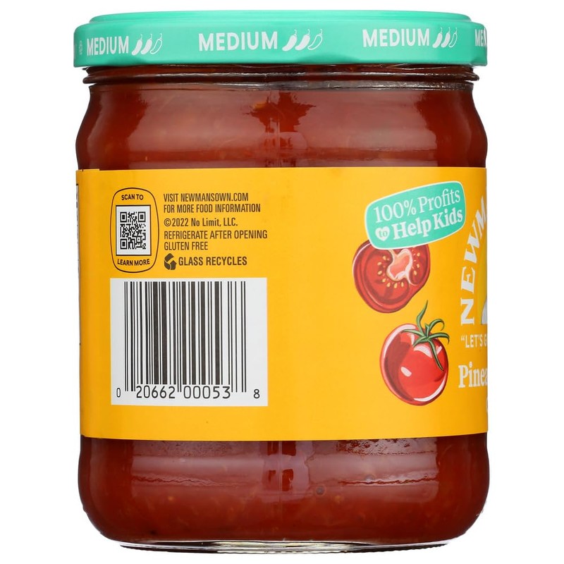 Newman's Own Salsa Pineapple (Pack of 3)