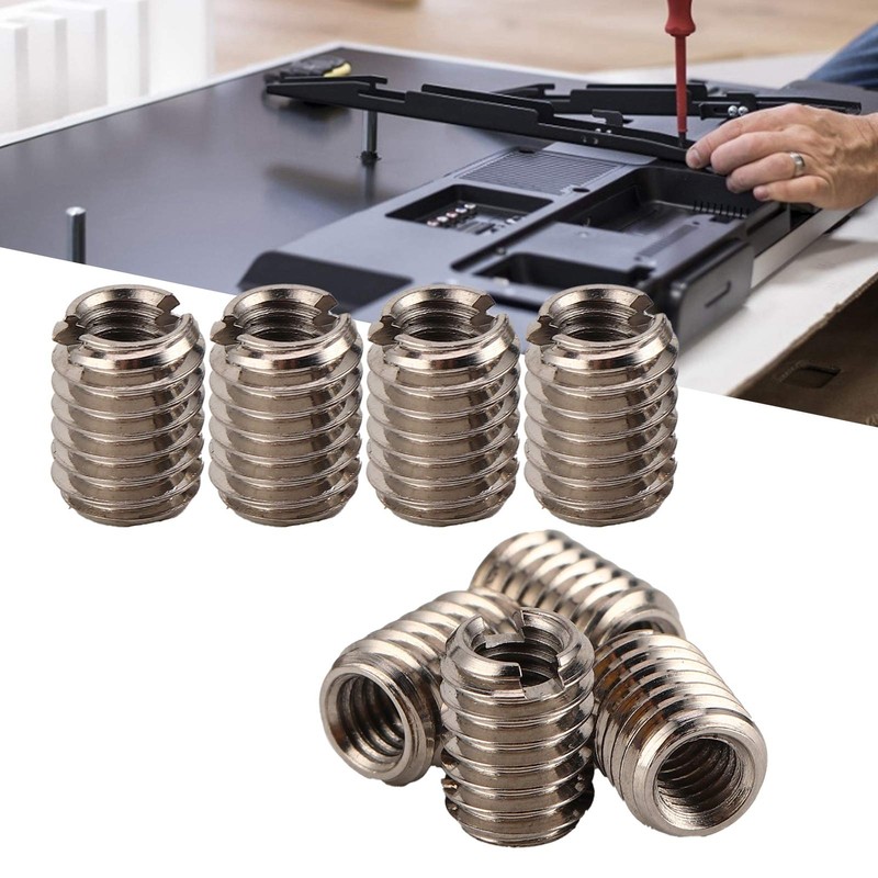 Self Tapping Thread Insert 10pcs 8mm Stainless Steel Thread Inserts