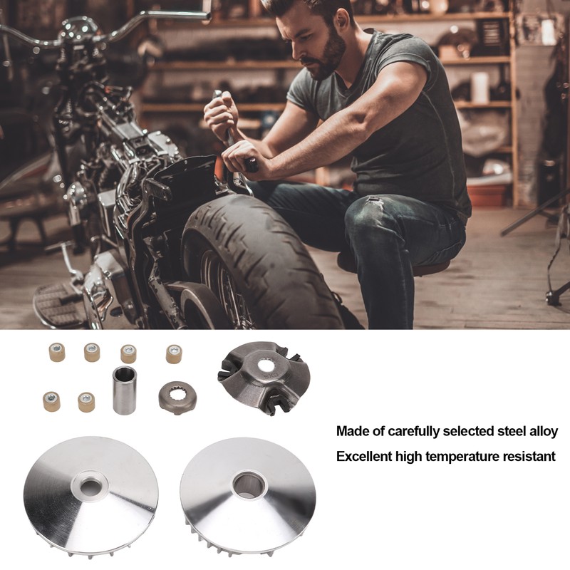 Scooter Engine Main Driving Wheel Assembly Steel Alloy Replacement for