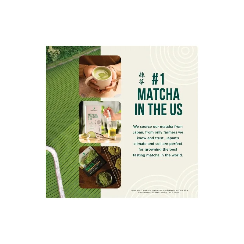Jade Leaf - Polvo De Té Verde Matcha Orgánico