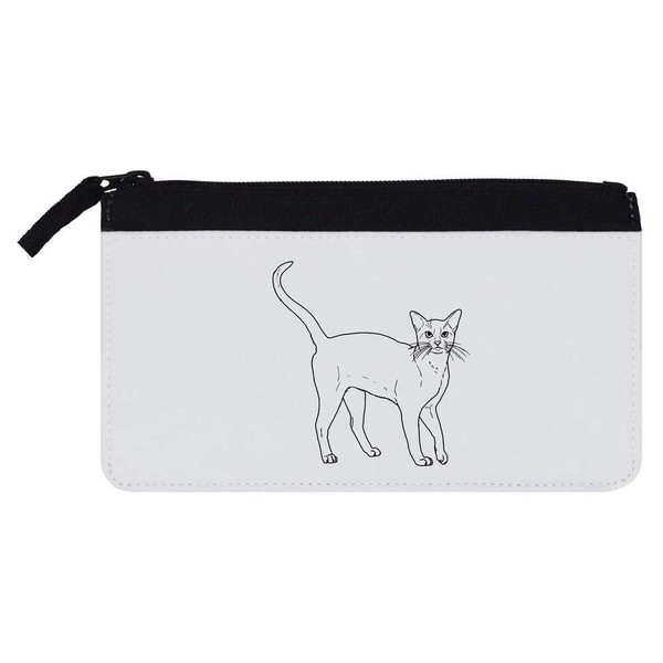 Azeeda 'Abyssinian Cat' Pencil Case (PC00044077)