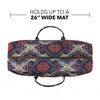 Kindfolk Yoga Mat XL Duffel Bag Extra Large Patterned Canvas