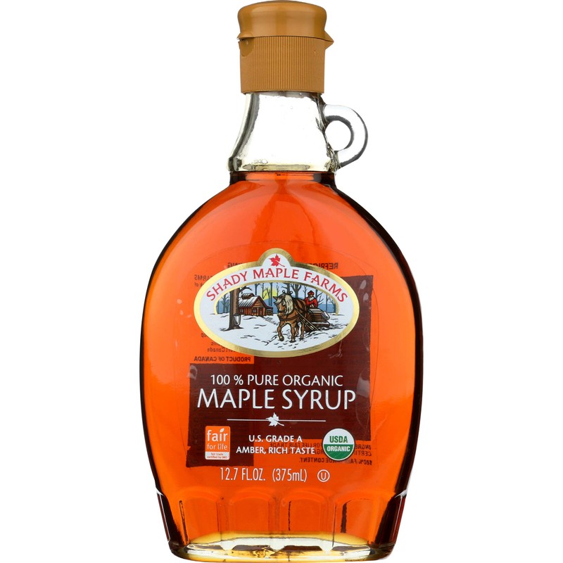 Shady Maple Farms Maple Syrup, Og, Gr A, Dk, Gl,