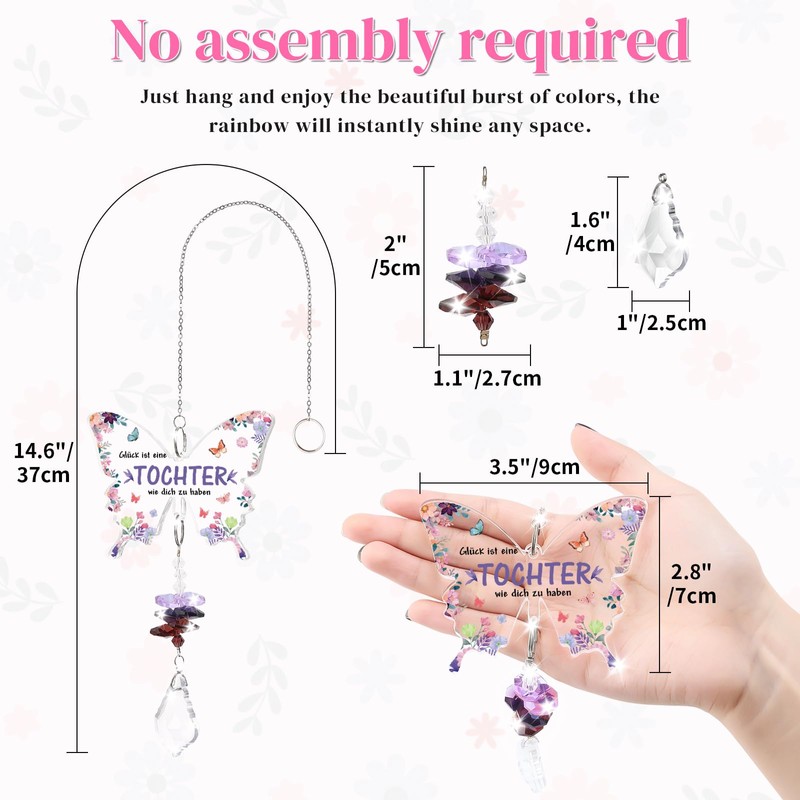 KAAYEE Crystal Sun Catcher Gifts for Daughter