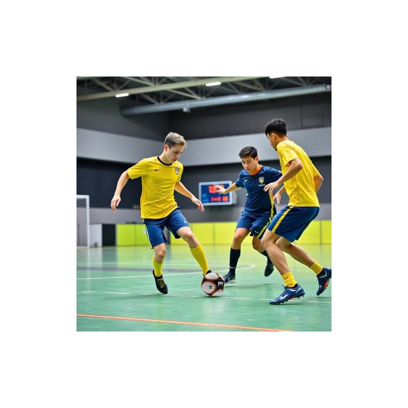 Voit Balón de fútbol No. 4 Futsal Bote Muerto Cosido