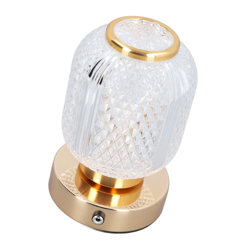 RGB Color Changing Crystal Table Lamp Acrylic Multifunction LED Crystal