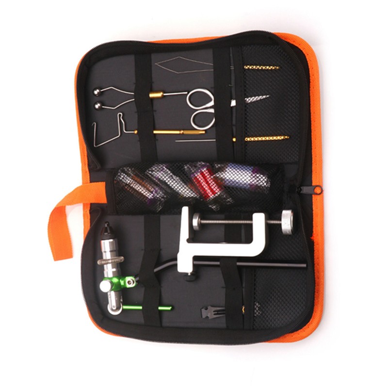 Fly Tying Tools Kit with Fly Tying Threader Needle Whip