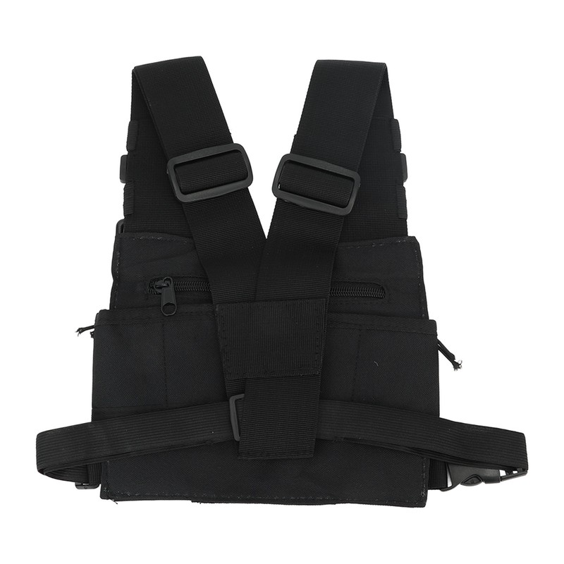 Multifunctional Chest Pack Front Chest Backpack Running Vest Bag for