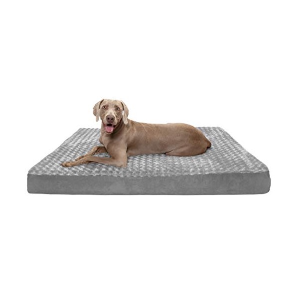 Furhaven Cooling Gel Foam Pet Bed for Dogs and Cats