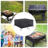 ValueHall Fire Pit Cover 420D Heavy Duty Square Fire Pit
