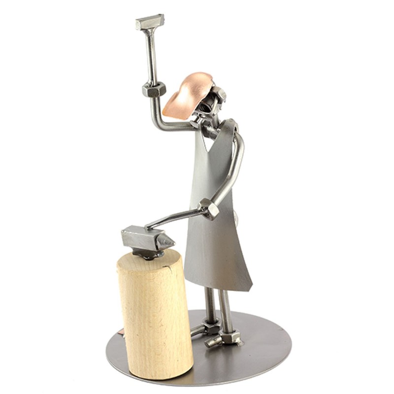 Steelman24 I Nuts and bolts sculpture Blacksmith I Handmade ornaments