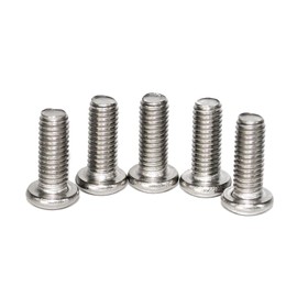M6-1.0 x 16 mm Button Head Socket Cap Screws, ISO7380, 18-8 Stainless Steel, Allen Hex Drive by Fullerkreg, Quantity 25, Come in a Plastic Case