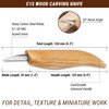 BeaverCraft Wood Carving Knife C15 1.5" Wood Whittling Knife for