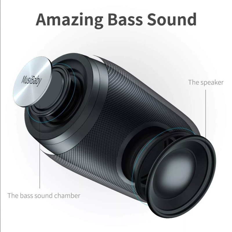 Musibaby Bluetooth Speaker,MusiBa