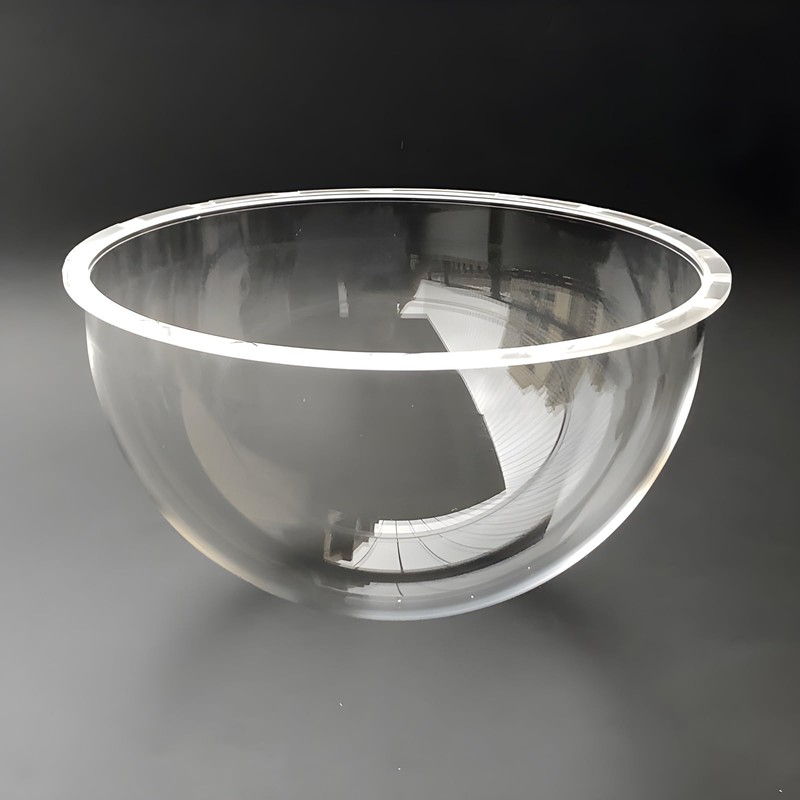 UQISOVI 6 Inch Acrylic Clear Plastic Security CCTV Camera Dome