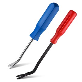 cobee Upholstery Staple Remover Nail Remover Tool, Staple Lifter, Heavy Duty Tack Remover, Nail Puller Remover Tool, Upholstery Nail Tack Remover Tool for Remove Staple in Furniture Wooden Case(2pcs)