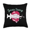 Genetic Testing Nurse Cute RN Genetics Nursing Hot Lips Throw