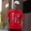 SNELOS Retro High Top Sneaker Tees - Premium Basketball T-Shirts
