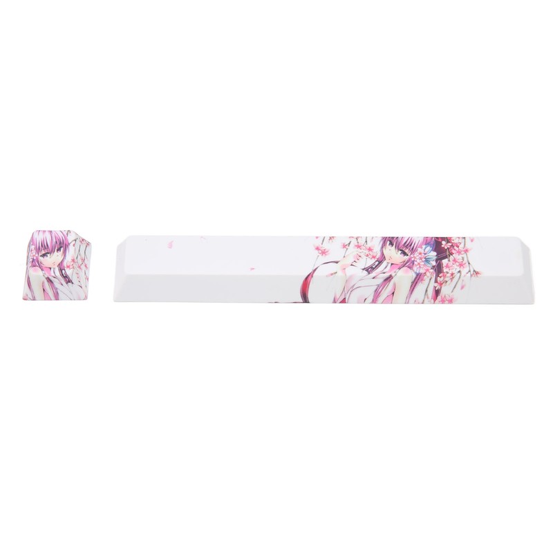 2pcs Custom Keycaps Durable PBT Compact DIY Making Attractive Decorative