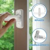 Pack of 4 Window Lock, Window Lock, Burglary Protection, Security