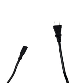 WINTECH ACCG150 AC Power Cord for Boombox and Radio, 59.1 inches (150 cm), Genuine Manufacturer Product