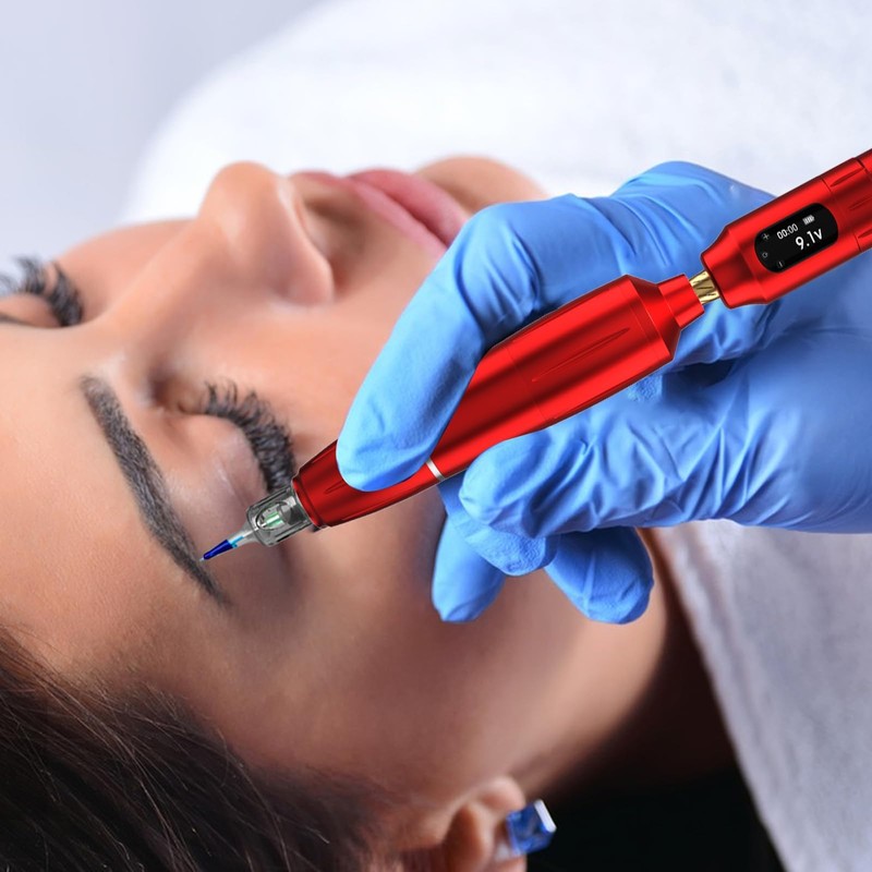 Eyebrow Microblading Tattoo Gun Kit - Professional Tattoo Pen &