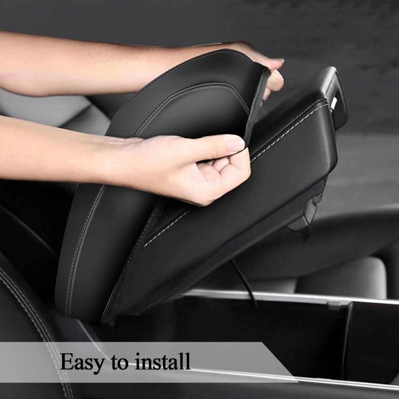 MIT Faux Leather For 2012-2017 Toyota Camry Car Center Console