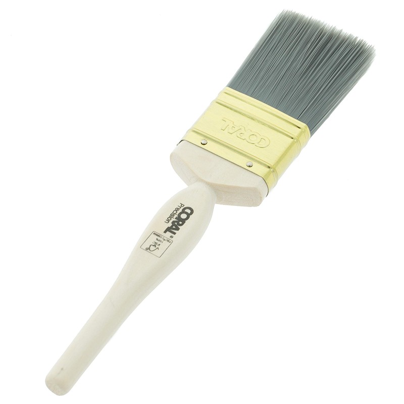 Coral 31473 Precision Paint Brush with Platinum Easy Clean Filaments