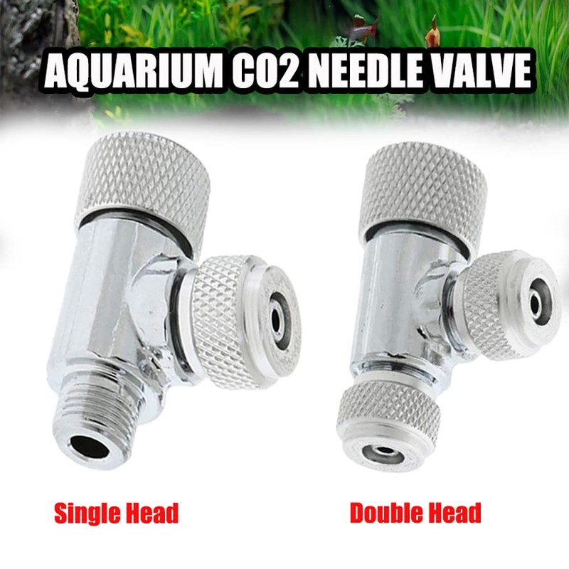 SagaSave CO2 Check Valve, Aquarium System CO2 Regulator Needle Check