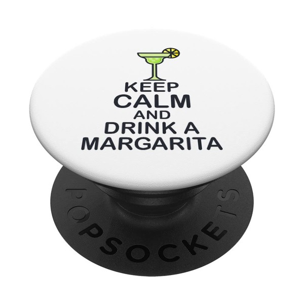 Cocktail Lover Bartender Keep Calm And Drink A Margarita PopSockets