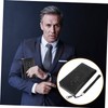 PACKOVE Large Capacity Male Bifold Wallet with Alligator Print Durable