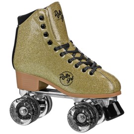 Rollr GRL Astra Glitter Roller Skates - Women's Gold/Black Size 07
