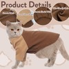 T'CHAQUE Cat Pajamas - Soft Cat Clothes& Shirts & Pajamas