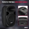 LyxPro 8” Inch Active PA Rechargeable Battery Speaker System, Equalizer,