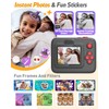 Yehtta Kids Camera Instant Print, Christmas Birthday Gifts for 3-12