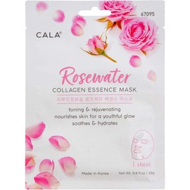 ROSEWATER COLLAGEN ESSENCE FACIAL MASKS (1 PC)