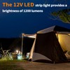 NOVA AUTO 12V Led Light Strip,4ft RV Awning Lights with
