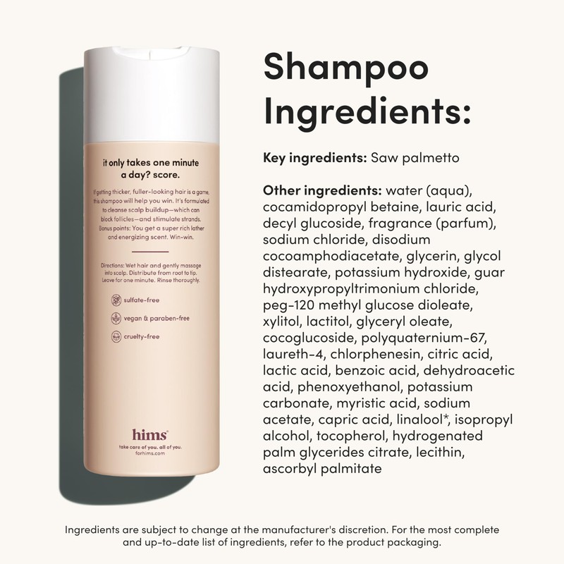 hims Thick Fix Shampoo & Conditioner Set - Saw Palmetto