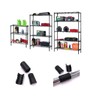 12 Pairs Wire Shelving Shelf Lock Clips for 3/4 Inch