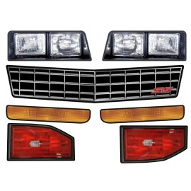 Twisted Grafix Monte Carlo Headlight Decal Kit Street Stock Bomber Nose Bumper Graphics