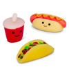 Tobar SCRUNCHEMS FAST FOOD SQUISHY BUDDIES Stress Squishball Toy