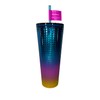 Starbucks Tumbler Tim Singleton Rainbow Grid Gradient Ombre - Venti