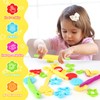 MXTIMWAN Pack of 24 Children's Plasticine Tools, Modelling Clay Accessories