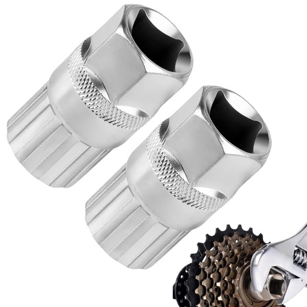 AHRLIC Bicycle Freewheel Remover Tool, 2Pcs Cassette Remover Compatible with