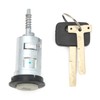 Ignition Switch Lock Cylinder Car Ignition Barrel with 2 Keys