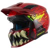 Bogotto Radic Bestia 22.06 Helmet, Red/Black/Yellow, L